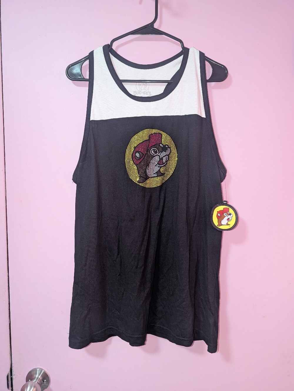 Buc-ees Gas Station Glitter Tank Top 🦫